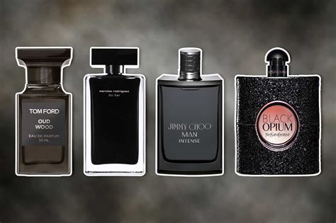 black bottle perfume